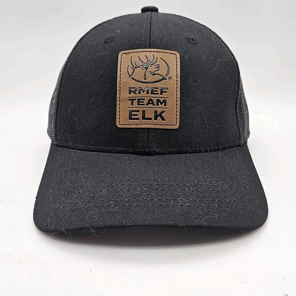 Rocky Mountain Elk Foundation RMEF Team Mens Mesh Back Snapback Hat Cap